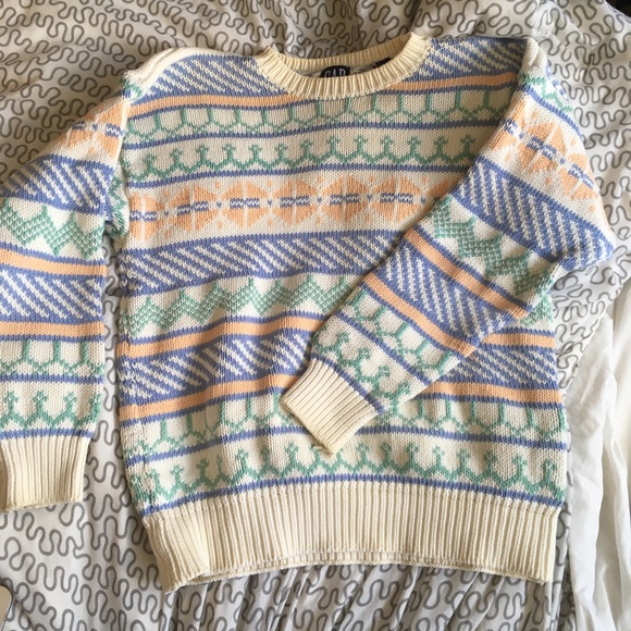 🍭Vintage Gap kinit sweater 🍭 - Picture 5 of 5